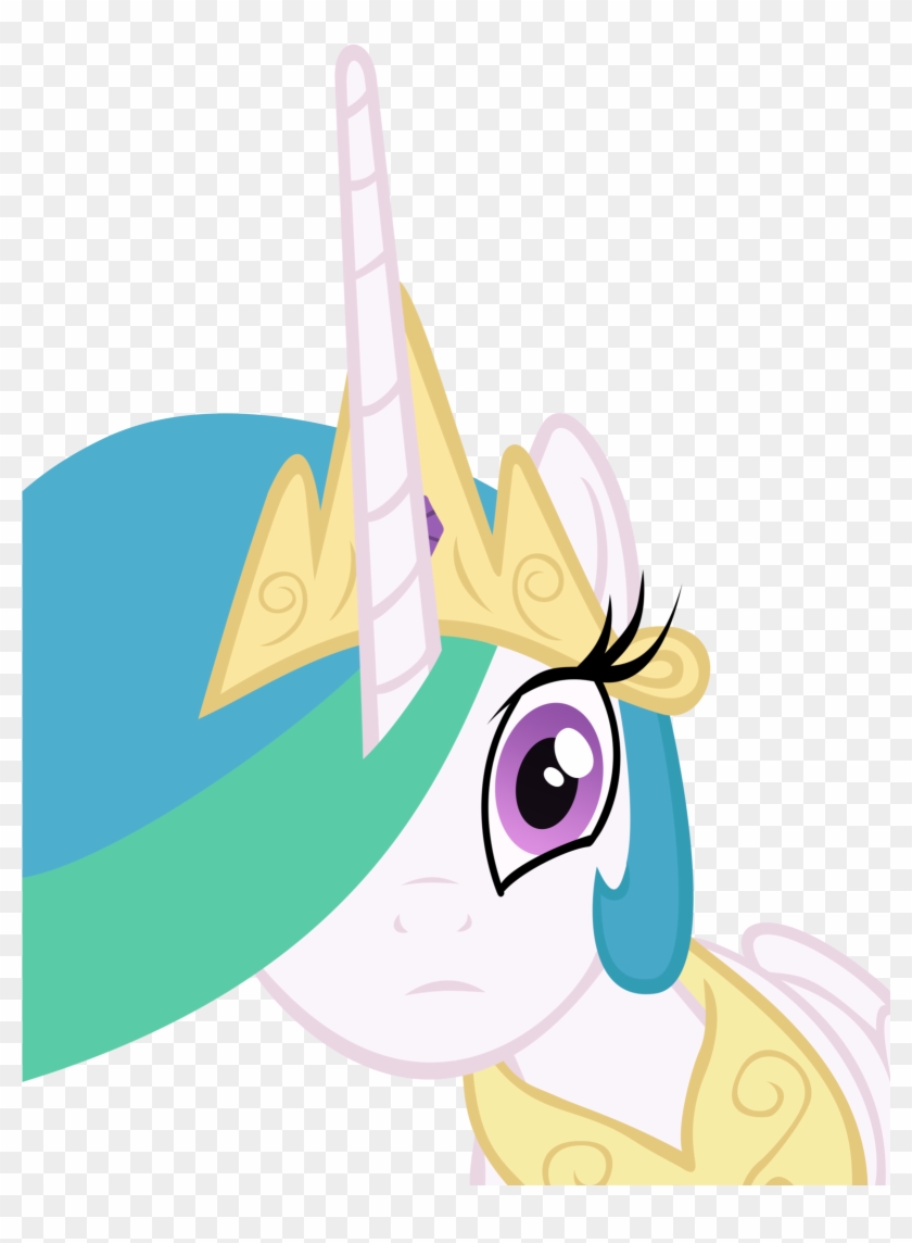 Shocked Face Meme - Celestia Confused #690683