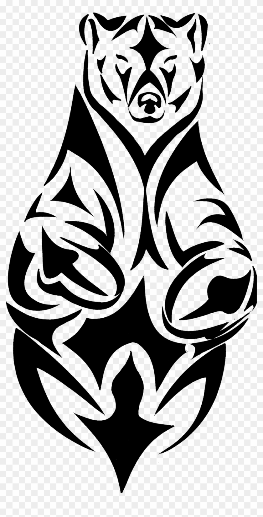 Best 25 Bear Claw Tattoo Ideas On Pinterest - Tribal Bear Tattoo - Free Transparent PNG Clipart Images Download