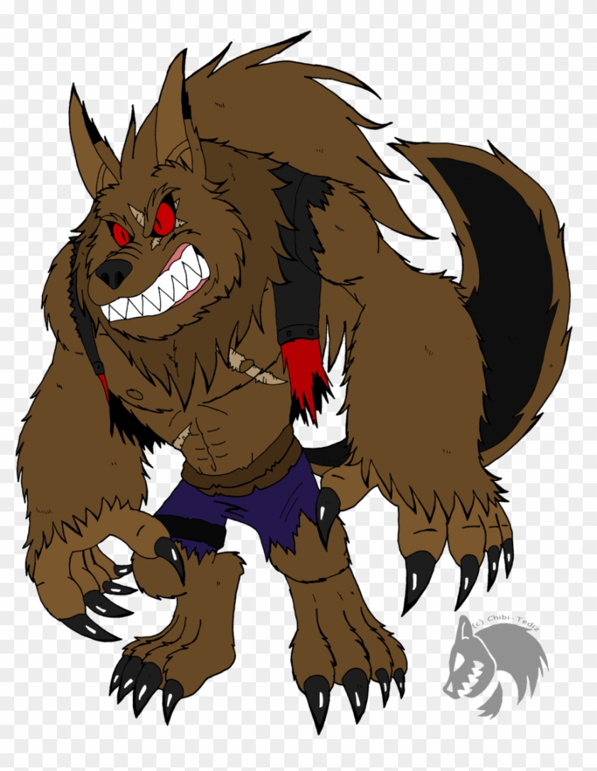 Remakewerewolf Starfoks By Chibi - Bowser Is A Werewolf #690739