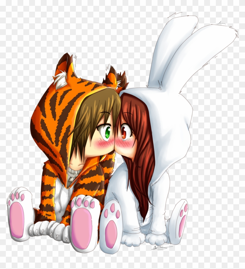 Bunny Tiger Chibi By Weixwei - Bunny Tiger Chibi By Weixwei #690760