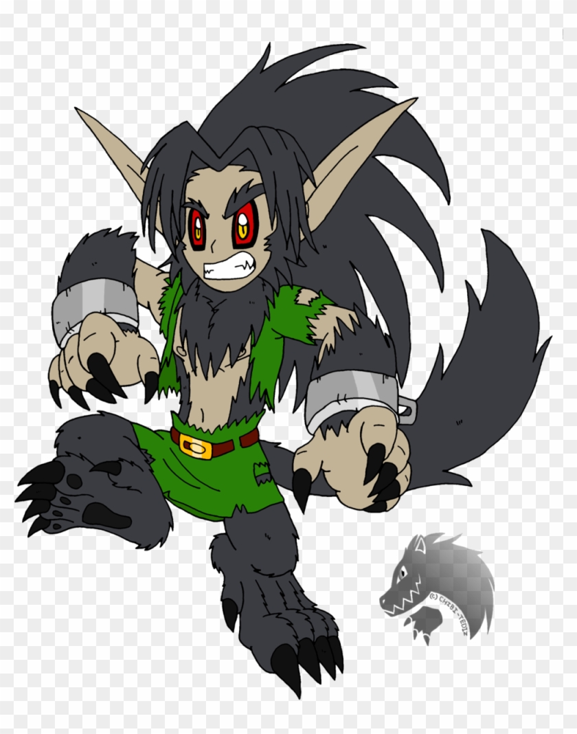 The Hyrulian Wolfboy Def By Chibi-tediz On Deviantart - Chibi #690763