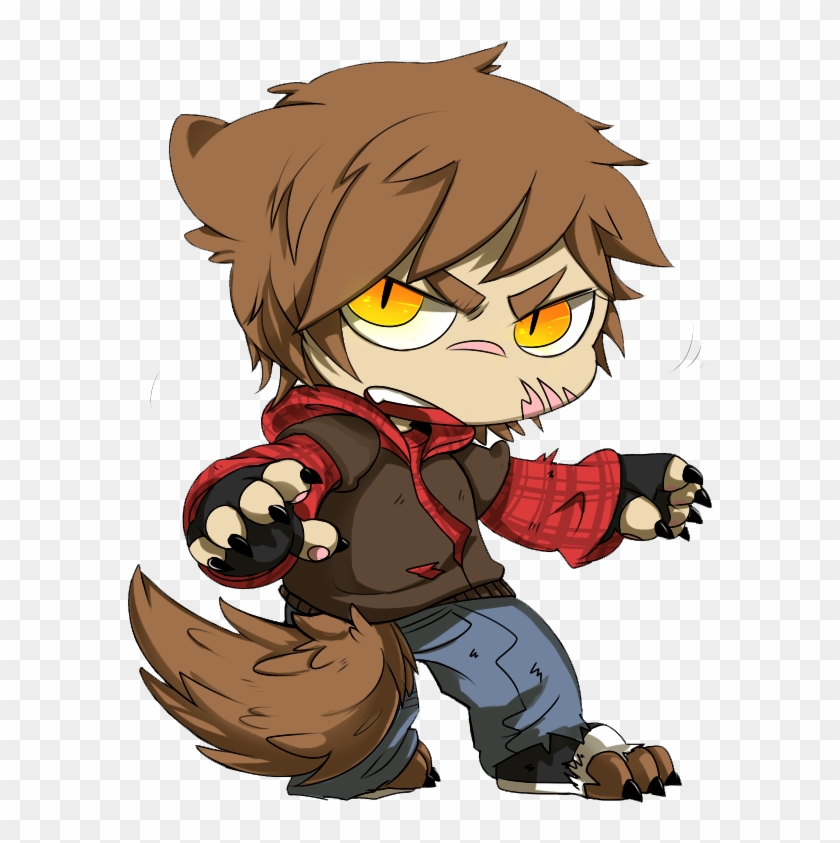 Were-chibi By Touken2 - Anime Wolf Boys Png #690770