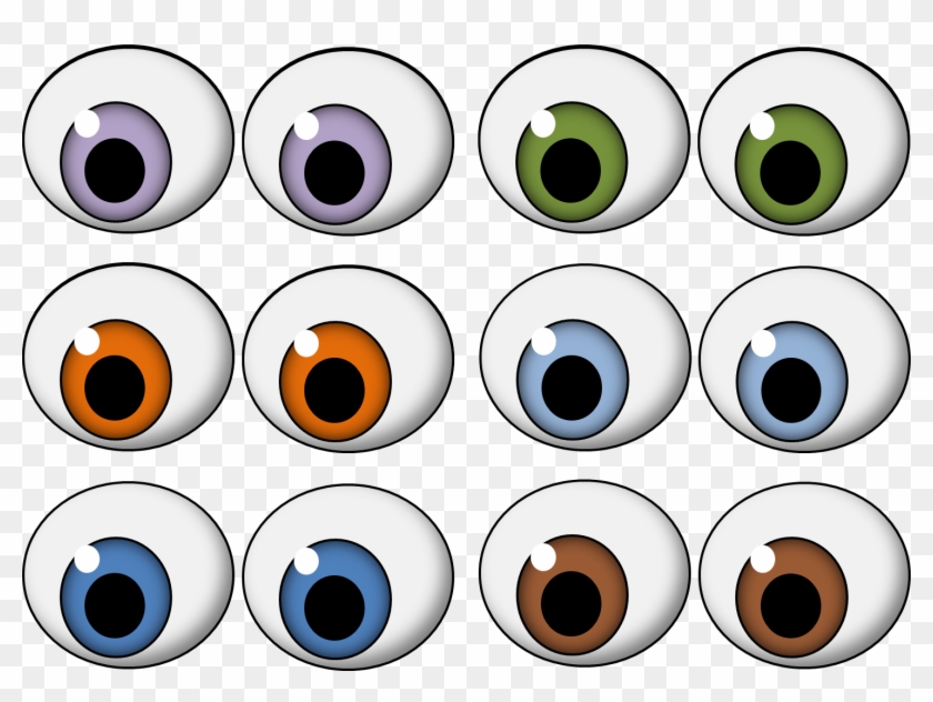 33 Googly Eyes Clip Art Free Cliparts That You Can - Circle #690783