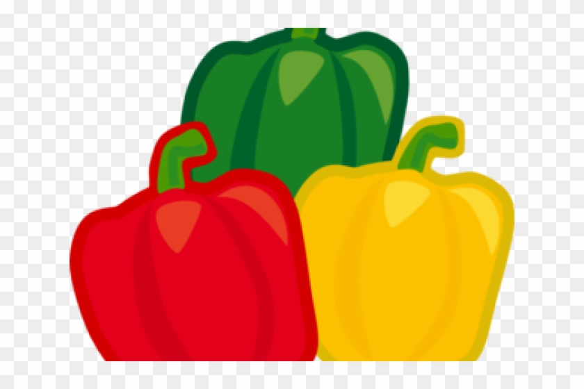 Peppers Cliparts - Bell Pepper Clipart #690836