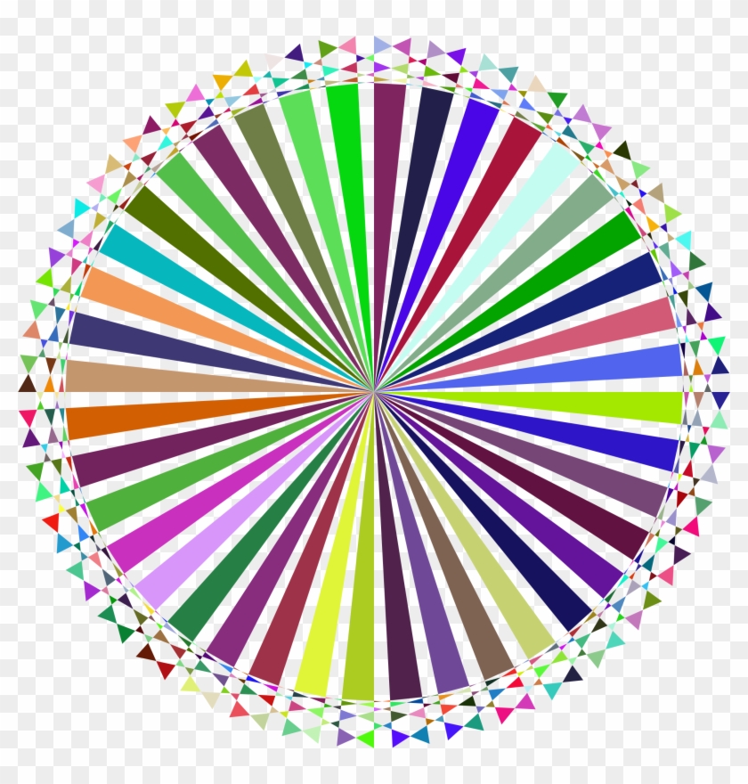 Checkered Sunburst Mandala - Business #690877