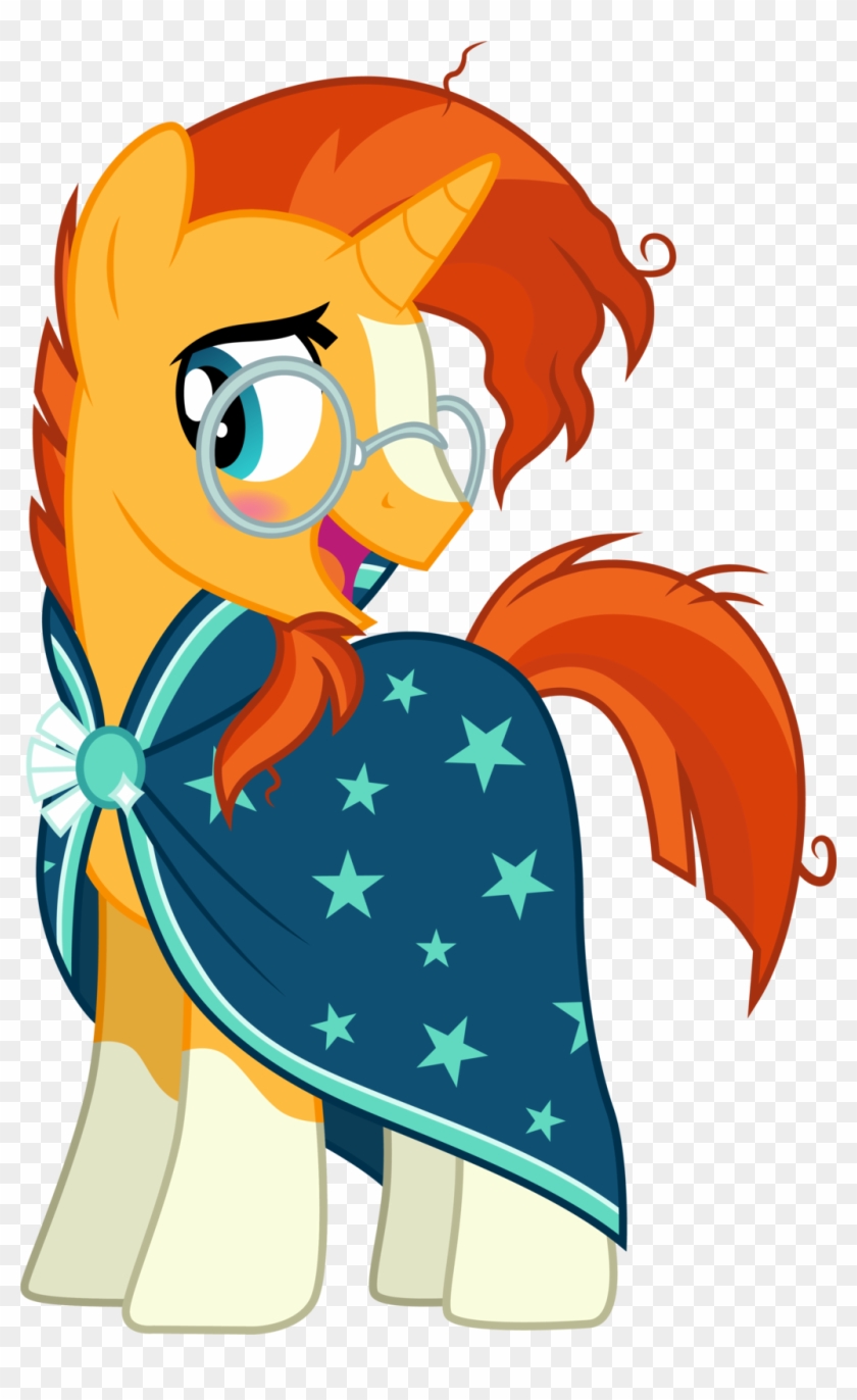 Blushing Sunburst By Cloudyglow - Mlp Sunburst Vector #690960