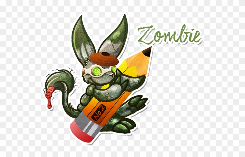 Zombie Walker - Cartoon #691082