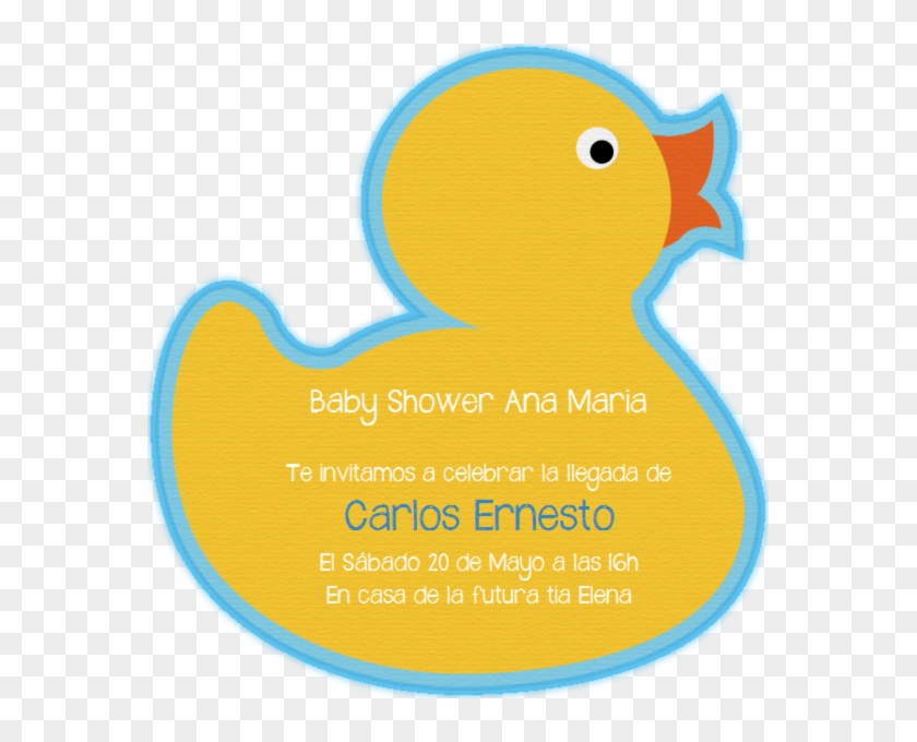 Invitaciones Baby Shower Online Patito Amarillo Be - Invitaciones Para Baby Shower De Patito #691195