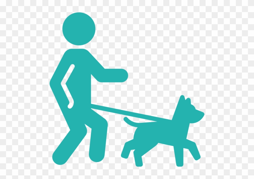 Paseadores De Perros - Pasear Perro Silueta Png #691209