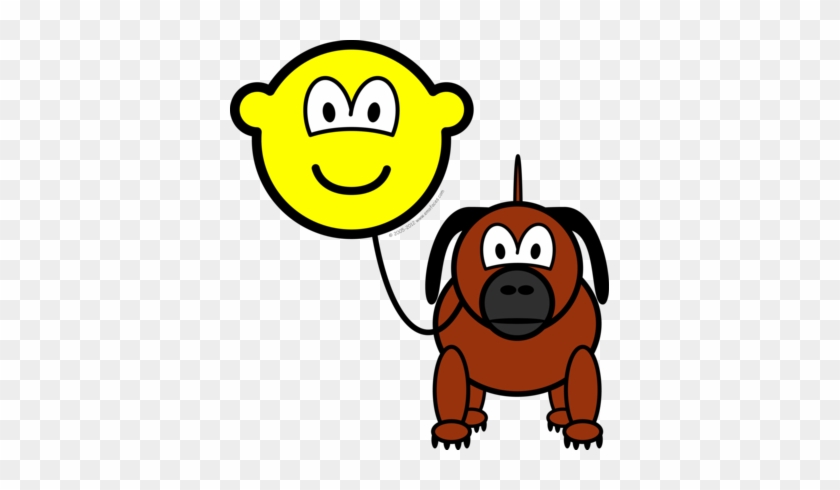 Dog Walking Buddy Icon - Emoticon #691304