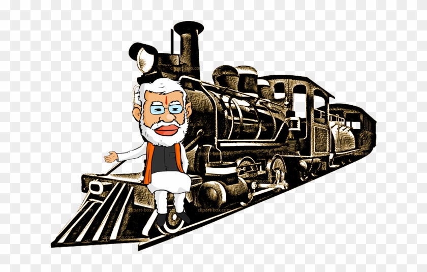 Train Clipart Black And White #691428