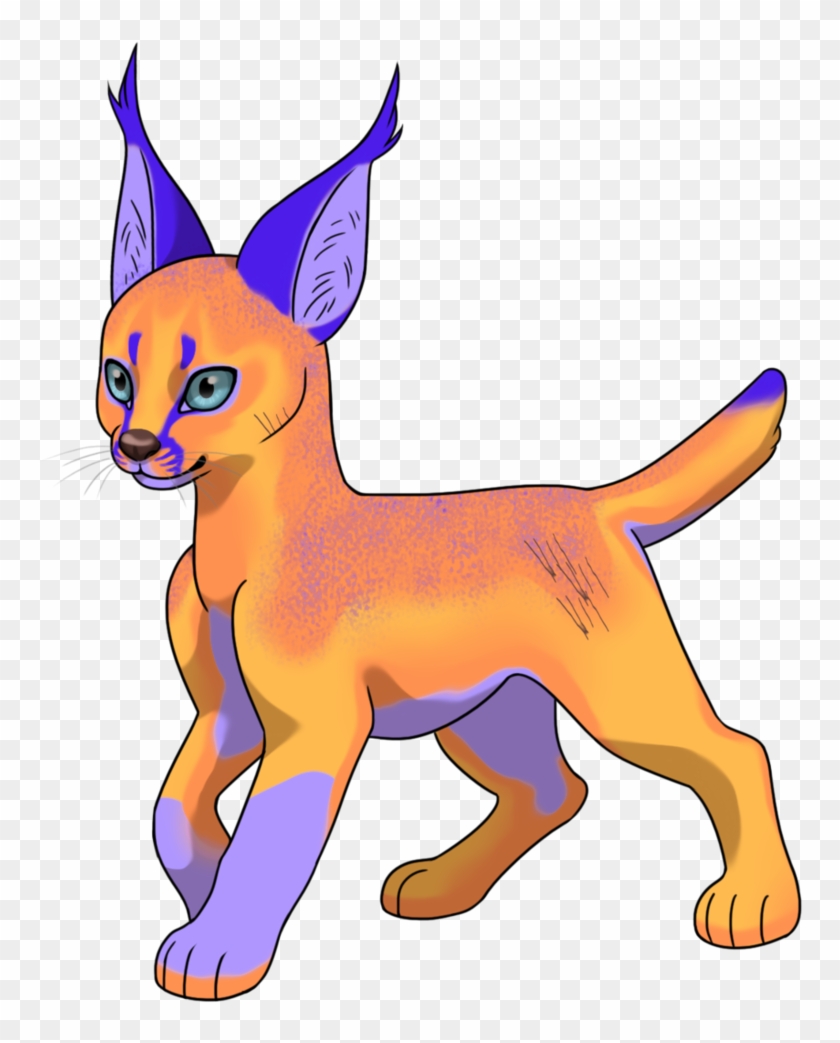 [mystery Feather] Caracal Kitten [doodled0rk] By Feralx1 - Caracal #691438