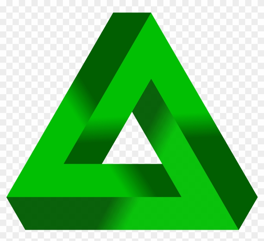 Mystery Png - Triangle Green Clipart #691448