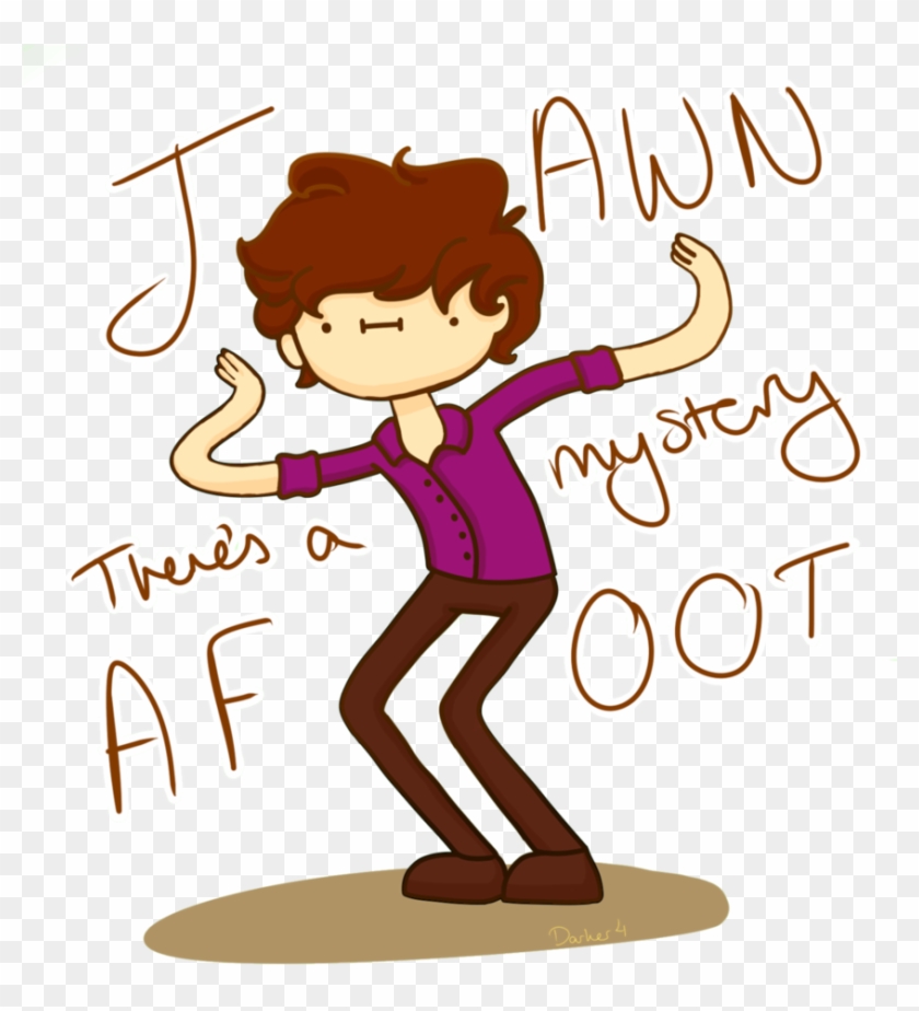There's A Mystery Afoot Jawn By Darker4 - Cartoon #691528