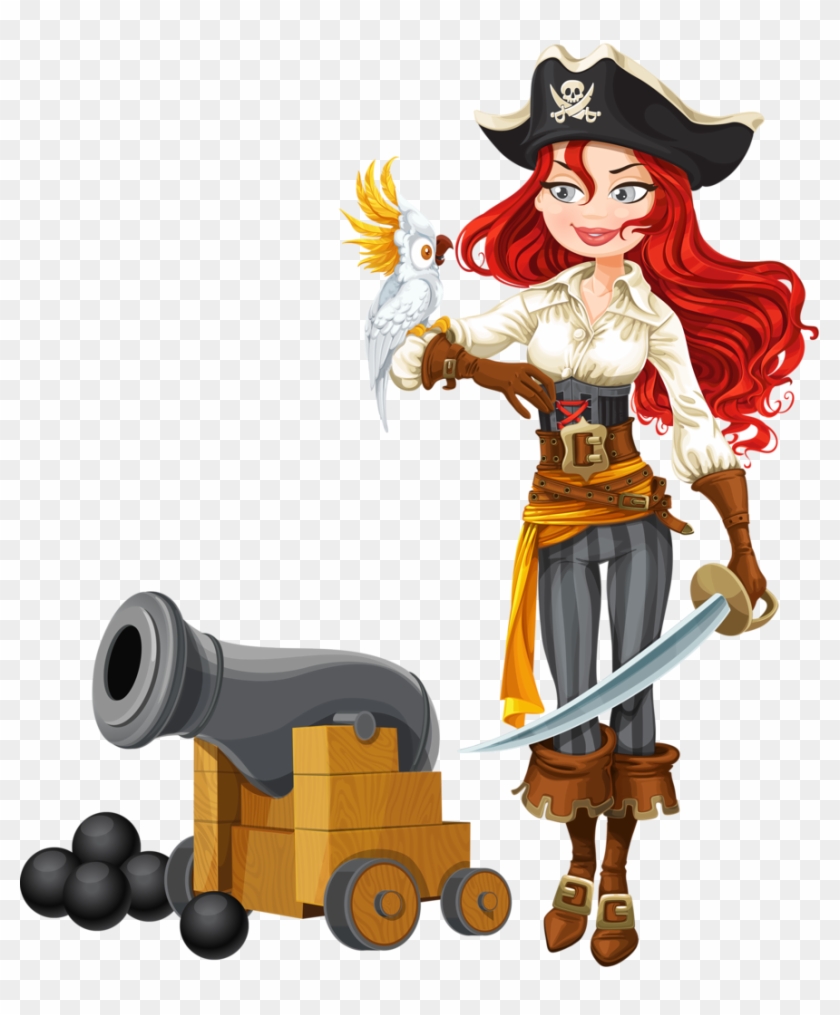 Фото, Автор Soloveika На Яндекс - Tubes Pirate Femme Png #691630