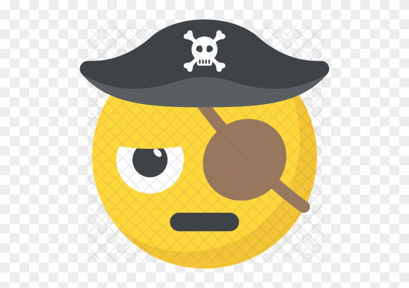 Pirate Emoji Icon - Eyepatch #691669