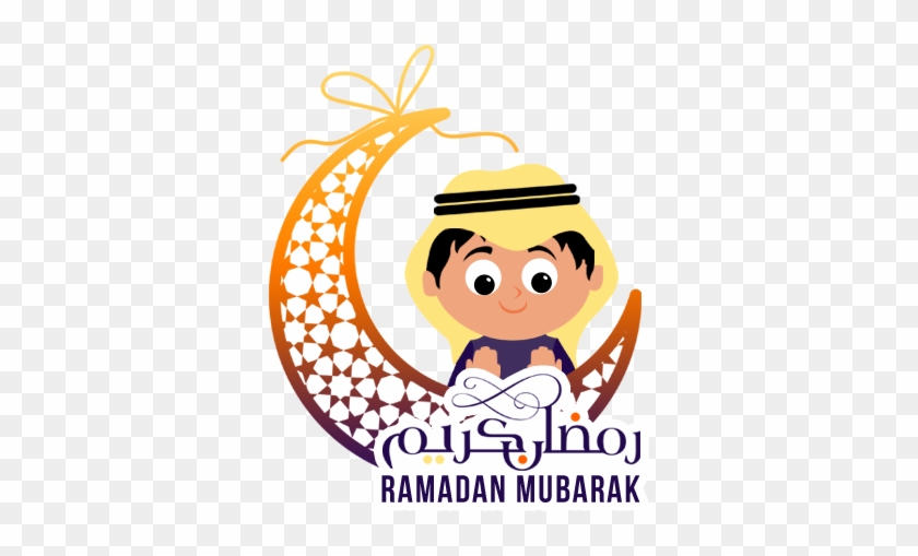 Ramadan & Eid Stickers Messages Sticker-0 - Moon And Hanging Stars #691843