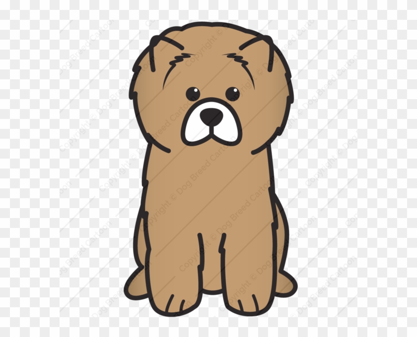 Face Of Red Chow-chow Dog - Cartoon Border Terrier #691966