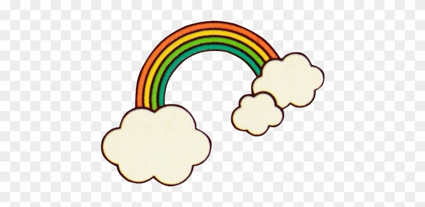 Rainbow Cloud Iridescence Clip Art - Rainbow Cloud Iridescence Clip Art #692126
