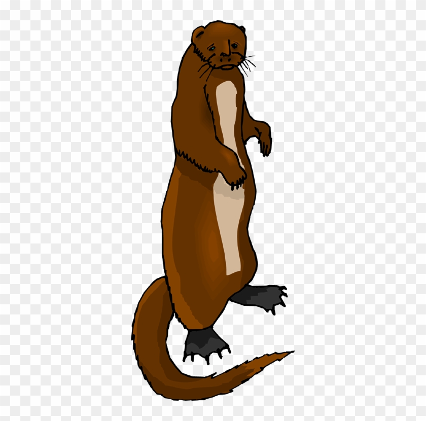 Otter Clipart Orange - Punxsutawney Phil #692204