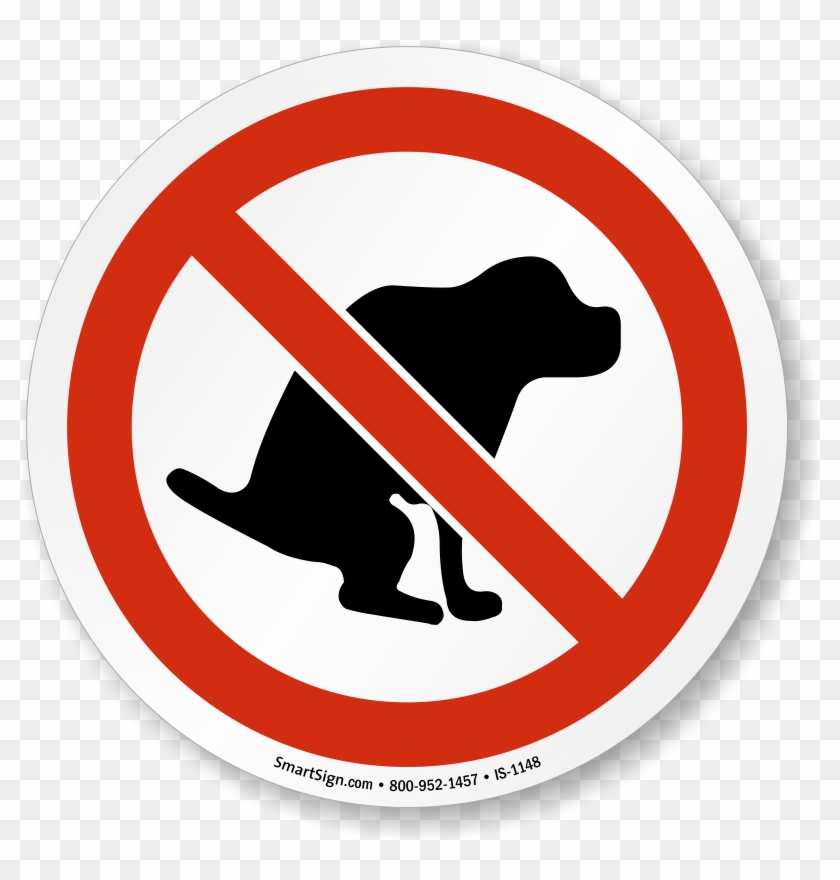 No Dog Symbol Sign Sku Is 1148 Mysafetysign - No Dog Poop Signs #692218