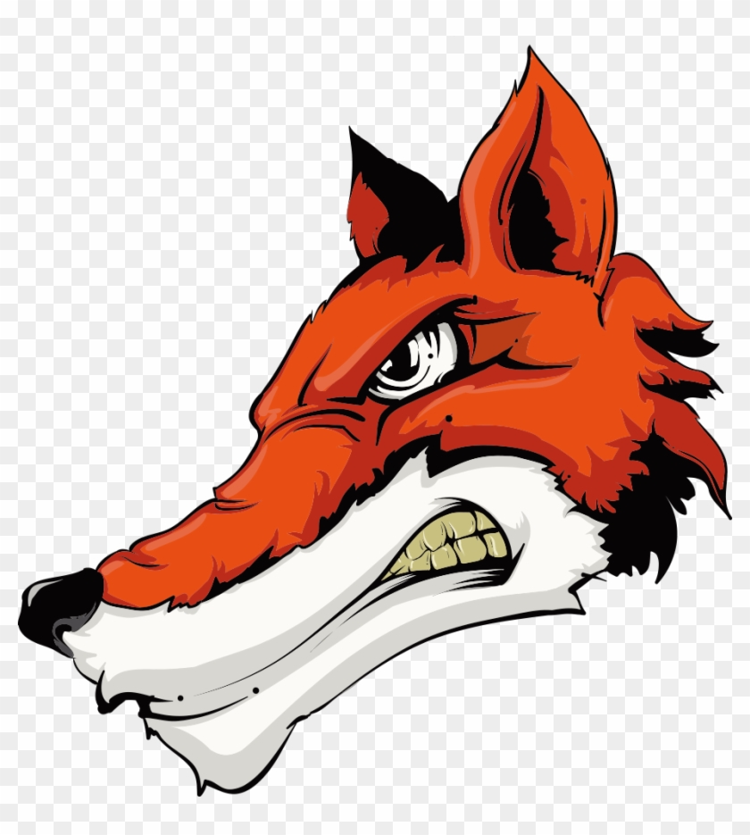 Dog Cartoon Fox Illustration - Dog Cartoon Fox Illustration #692366