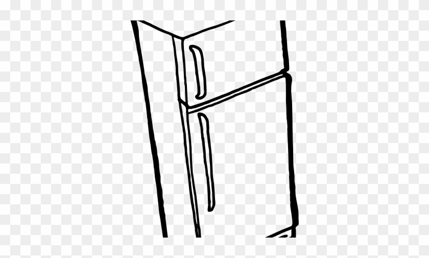 330 X 596 - Refrigerator Clip Art #692334