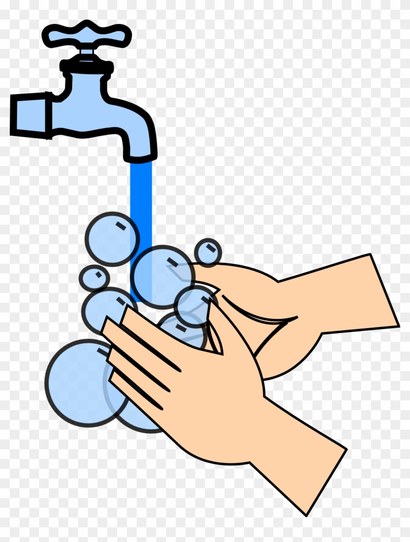 When People Experience Gastrointestinal Distress , - Washing Hands Clip Art #692349
