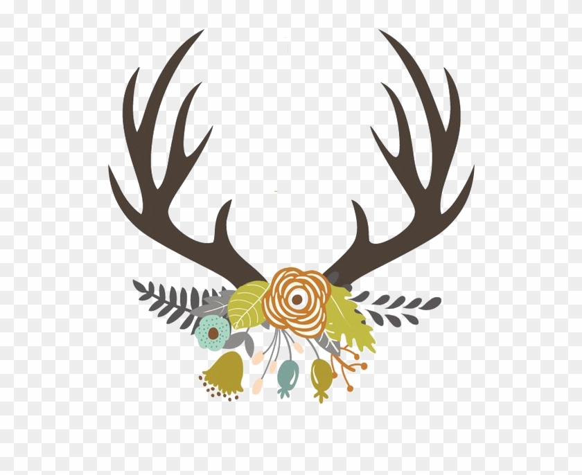 Reindeer Antler Scalable Vector Graphics Clip Art - Reindeer Antler Scalabl...