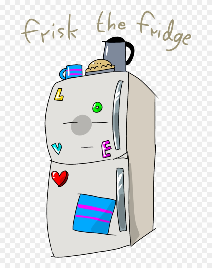 Frisk The Fridge By Morpang - Cartoon #692365