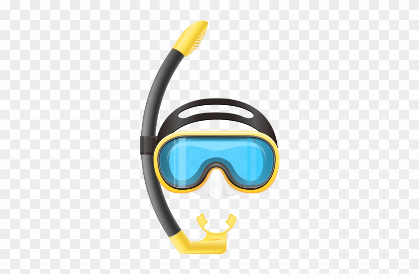 Underwater Diving Scuba Diving Diving Mask Clip Art - Scuba Mask Transparent #692390