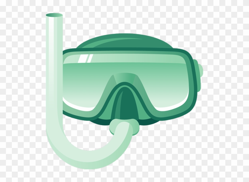Mask And Tube For Diving Clipart - Snorkel Clip Art #692452