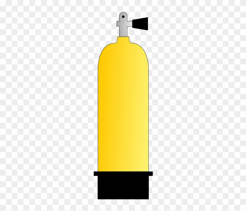 Recreation, Cartoon, Scuba, Tank, Sports, Boat - Scuba Tank Png #692470