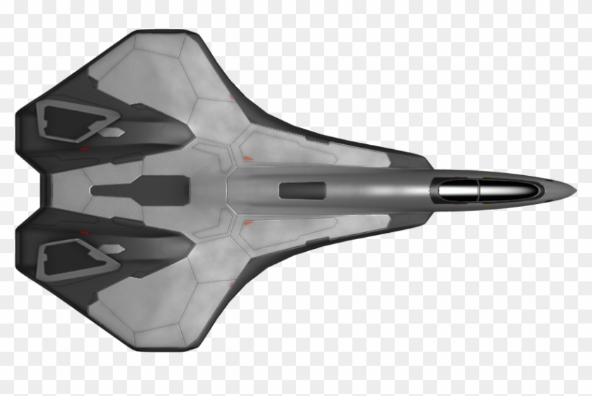 Designs Spacecraft Png Image - Spaceship Birds Eye View #692494
