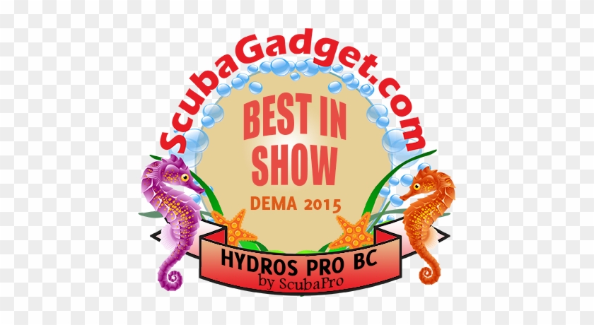 Dema 2015 Best In Show Scubapro Hydros Pro Bcd - Triple Seahorse Wall Calendar #692522