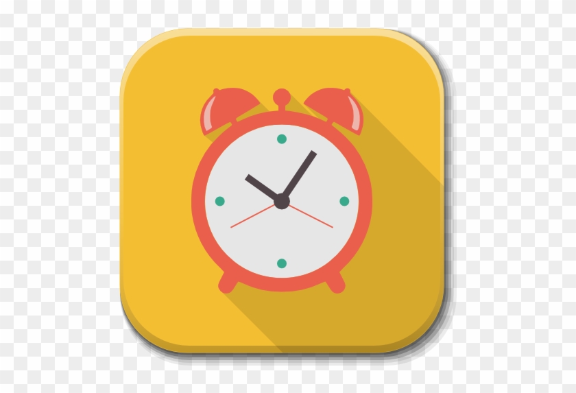 Apps Alarm Icon - Scalable Vector Graphics #692591