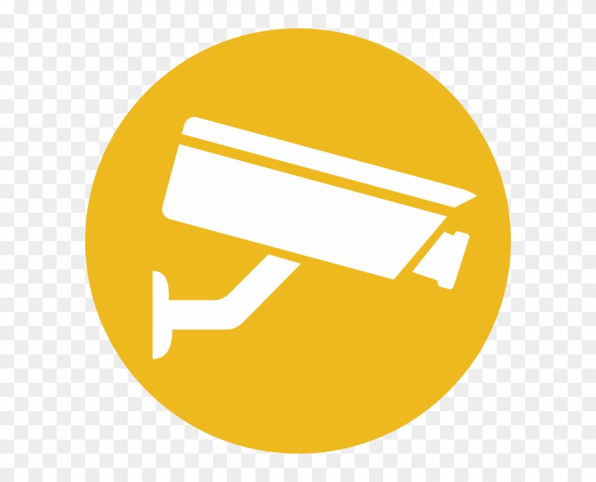 Alarm Clock Icon Png For Kids - Cctv Icon Yellow Png #692593