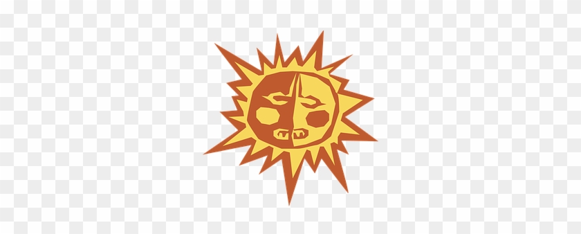 Clipart, Primitive, Sun, Simplified - Clip Art #692618