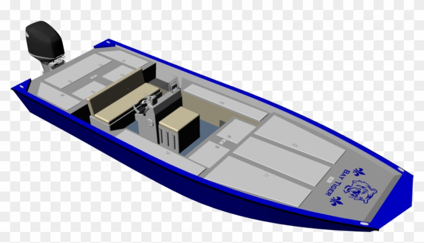 New Aluminum Bay Boat Plans With Many Of The Comforts - Bass Boat #692715