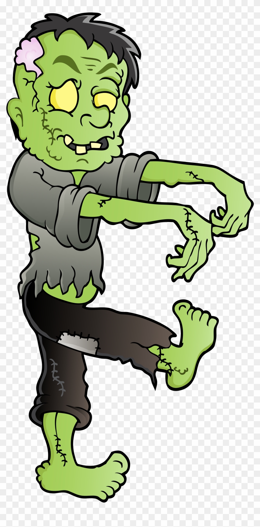 Zombie Png Clip Art Image - Transparent Background Zombie Clipart #692741