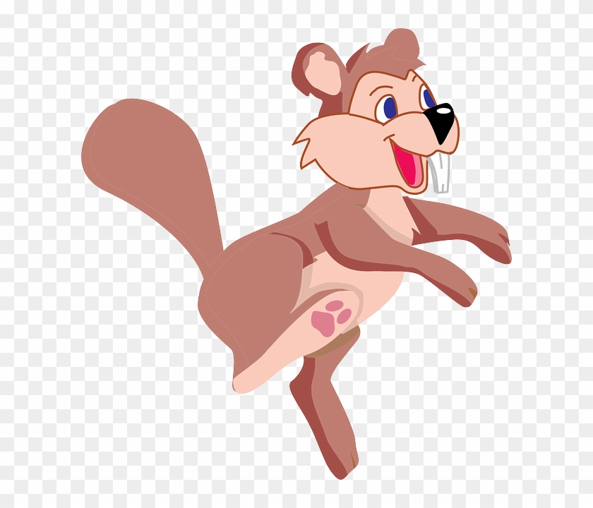 Happy, Cartoon, Beaver, Dancing, Art, Animal, Dance - Happy Dance Clip Art Animated Free #692852