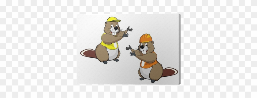 Cartoon Beavers #692860