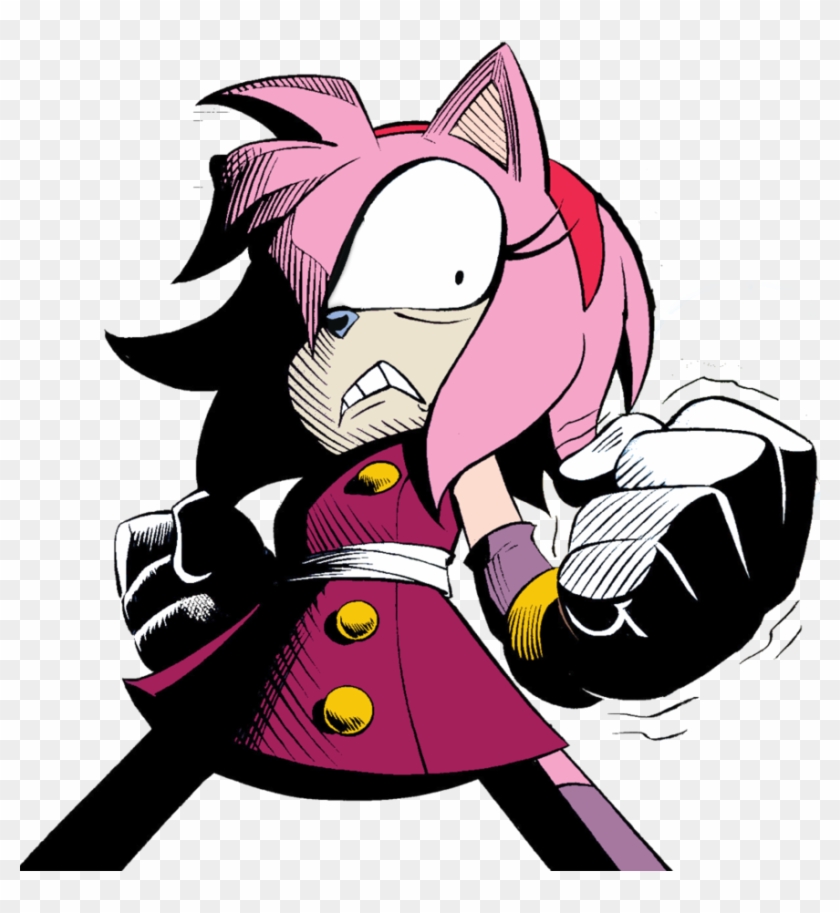 Anger Of Amy Rose By Metaltonic - Amy Rose Angry Archie Comics #692927