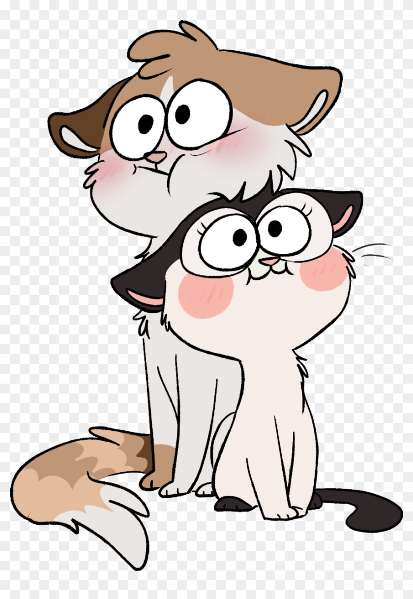 Dipper And Candy As Cats - Gravity Falls Characters As Cats #693058