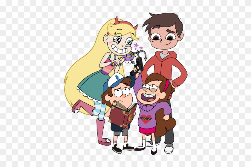 Gravity Falls Misterios - Star Vs The Forces Of Evil X Gravity Falls #693071