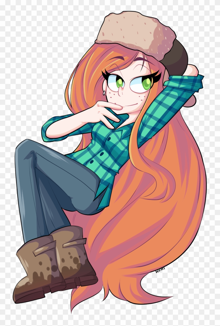 Gf Arte, Arte Gf, Gravity Falls, Fandom, Wendy Pana, - Gravity Falls Wendy Anime #693076