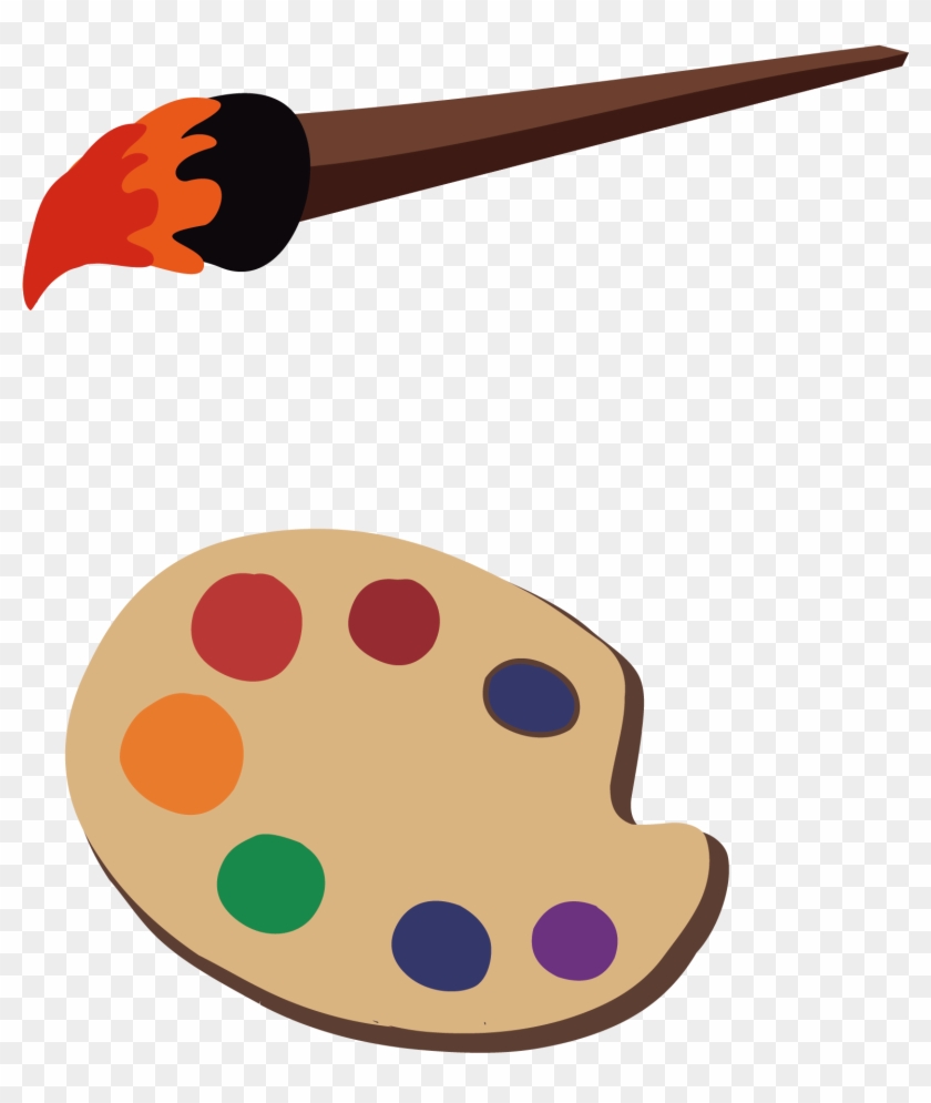 Palette Scalable Vector Graphics Painting Icon - Palette Scalable Vector Graphics Painting Icon #693135