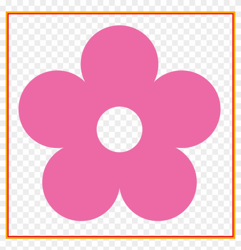Lilac Lilac Flower Clipart Unbelievable Hot Pink Flower - Flower Vector #693257