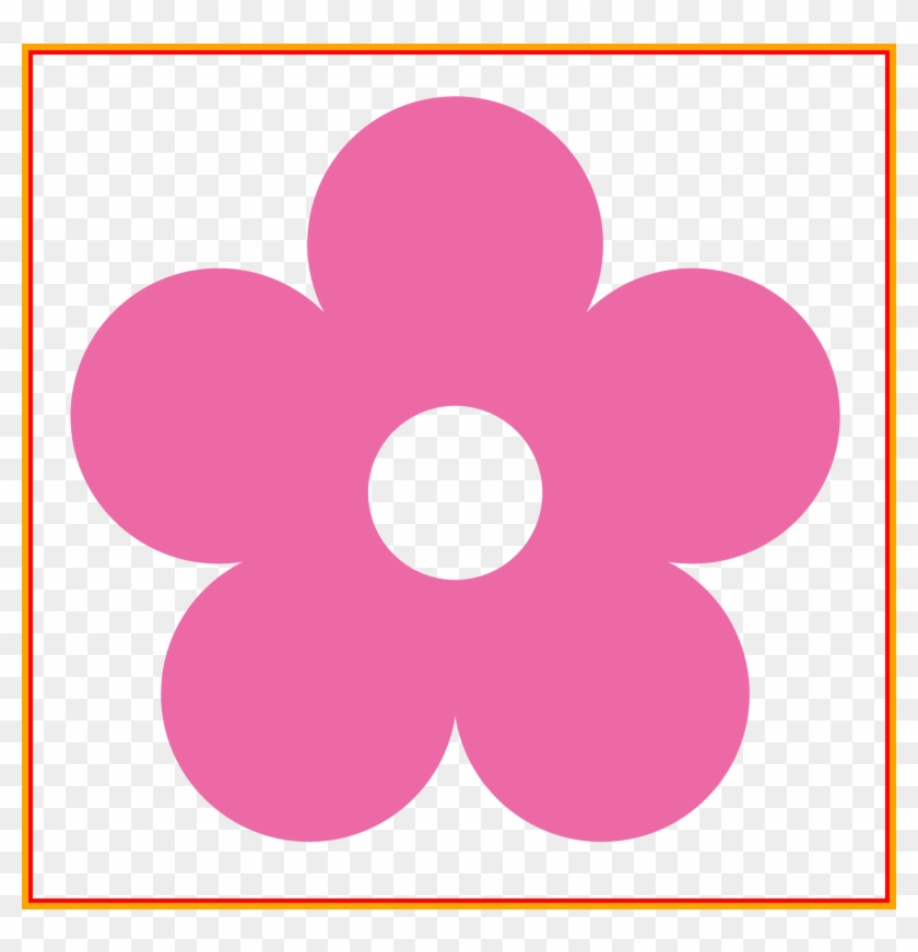 Lilac Lilac Flower Clipart Unbelievable Hot Pink Flower - Flower Vector #693257