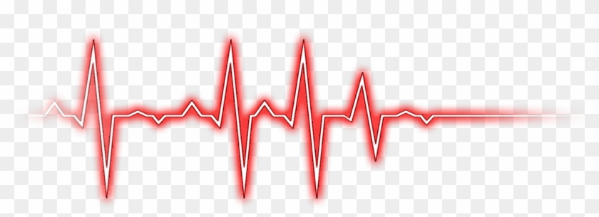 Heart Beat Line Png #693400